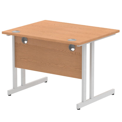 Impulse 1000mm Straight Desk Cantilever Leg