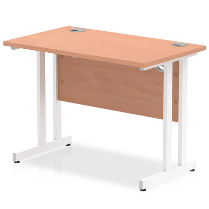 Impulse 1000mm Slimline Desk Cantilever Leg