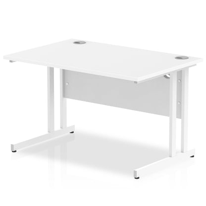 Impulse 1200mm Straight Desk Cantilever Leg