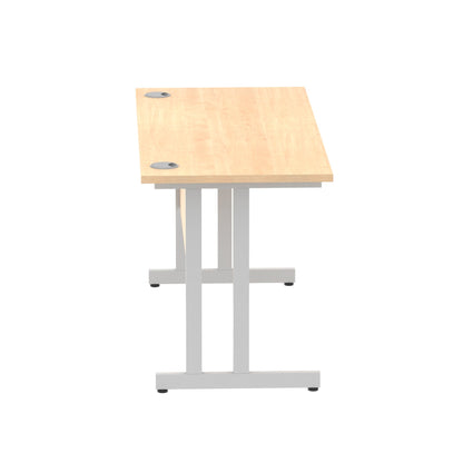 Impulse 1400mm Slimline Desk Cantilever Leg