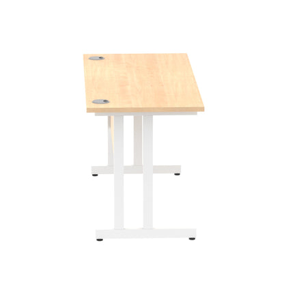 Impulse 1400mm Slimline Desk Cantilever Leg