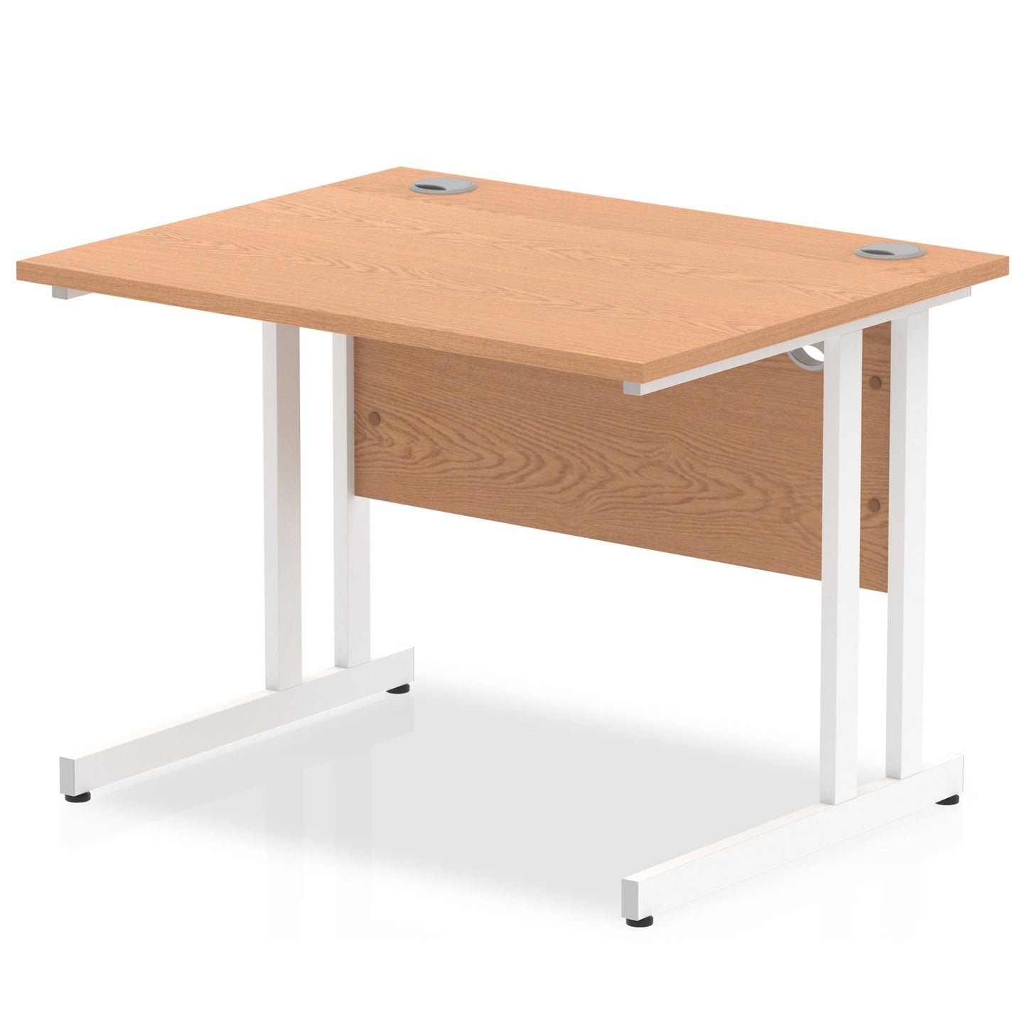 Impulse 1000mm Straight Desk Cantilever Leg