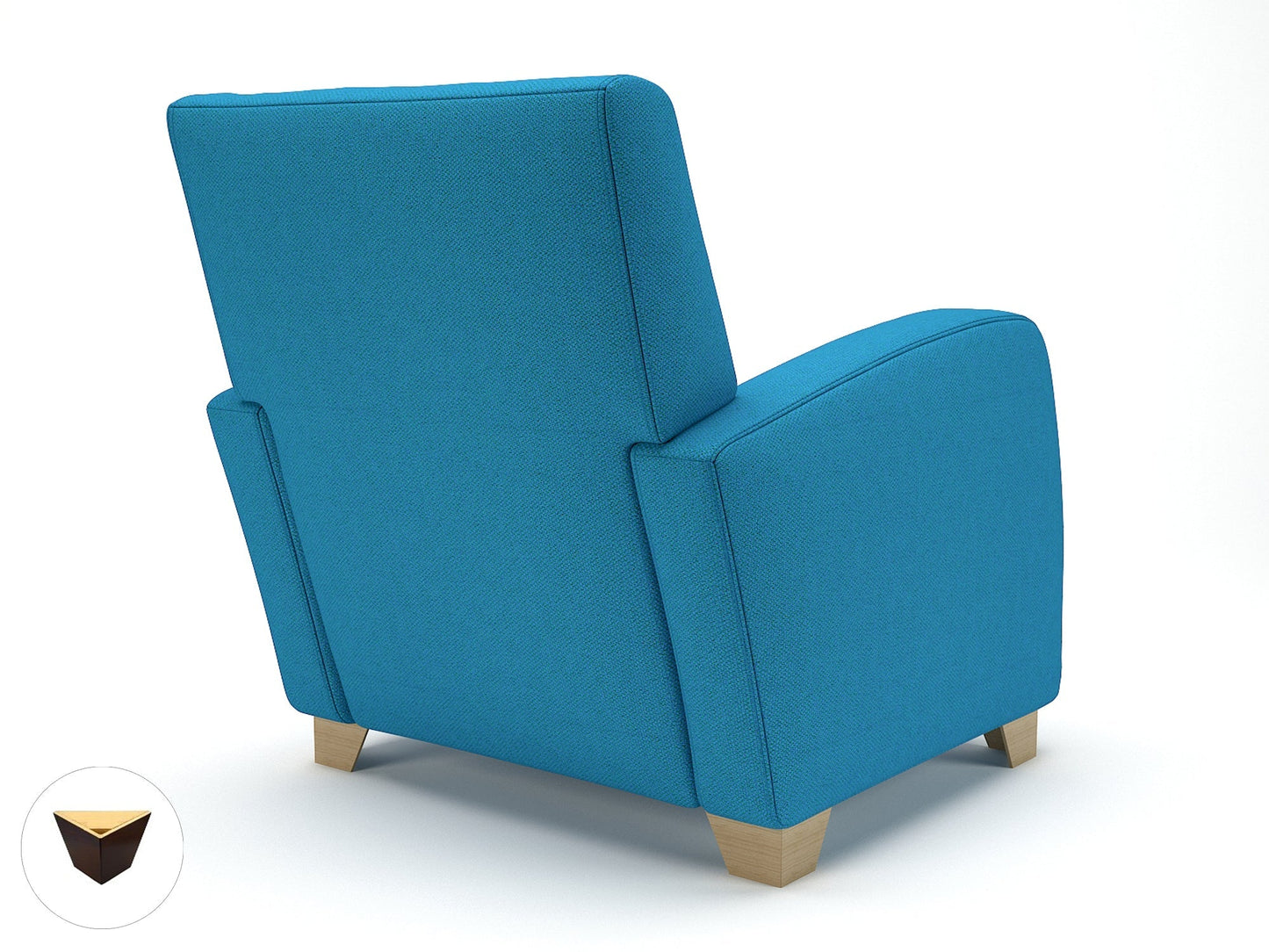 Wynne 81cm Wide Armchair in Camira Era Fabric