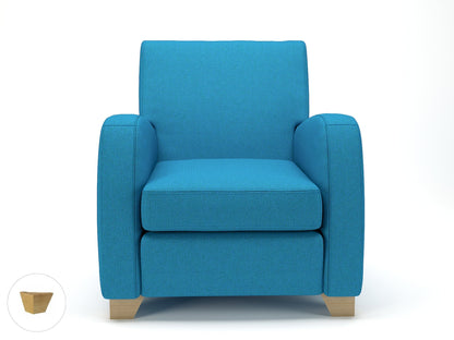 Wynne 81cm Wide Armchair in Camira Era Fabric