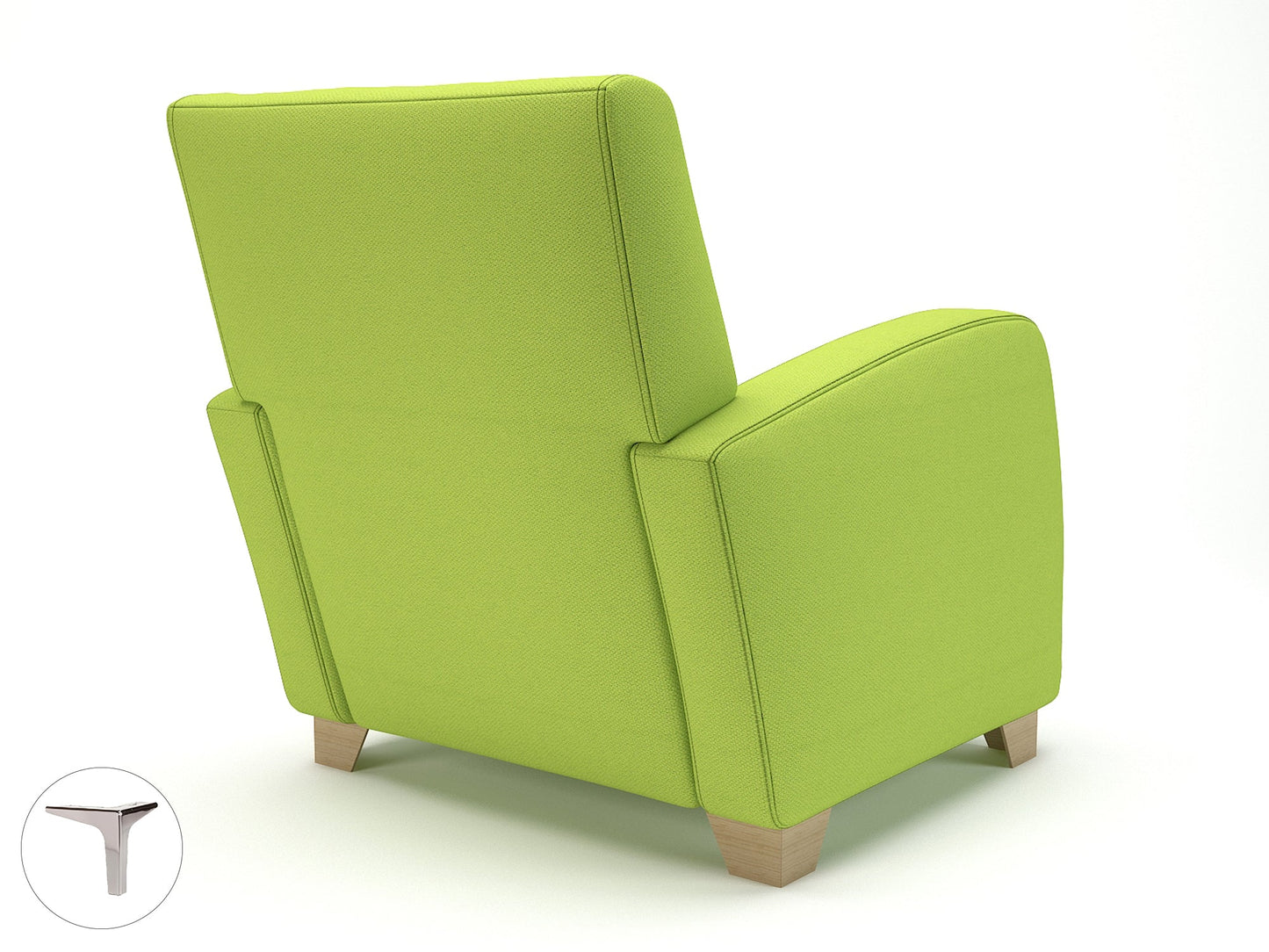 Wynne 81cm Wide Armchair in Camira Era Fabric