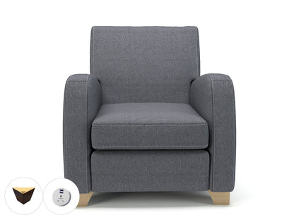 Wynne 81cm Wide Armchair in Camira Era Fabric