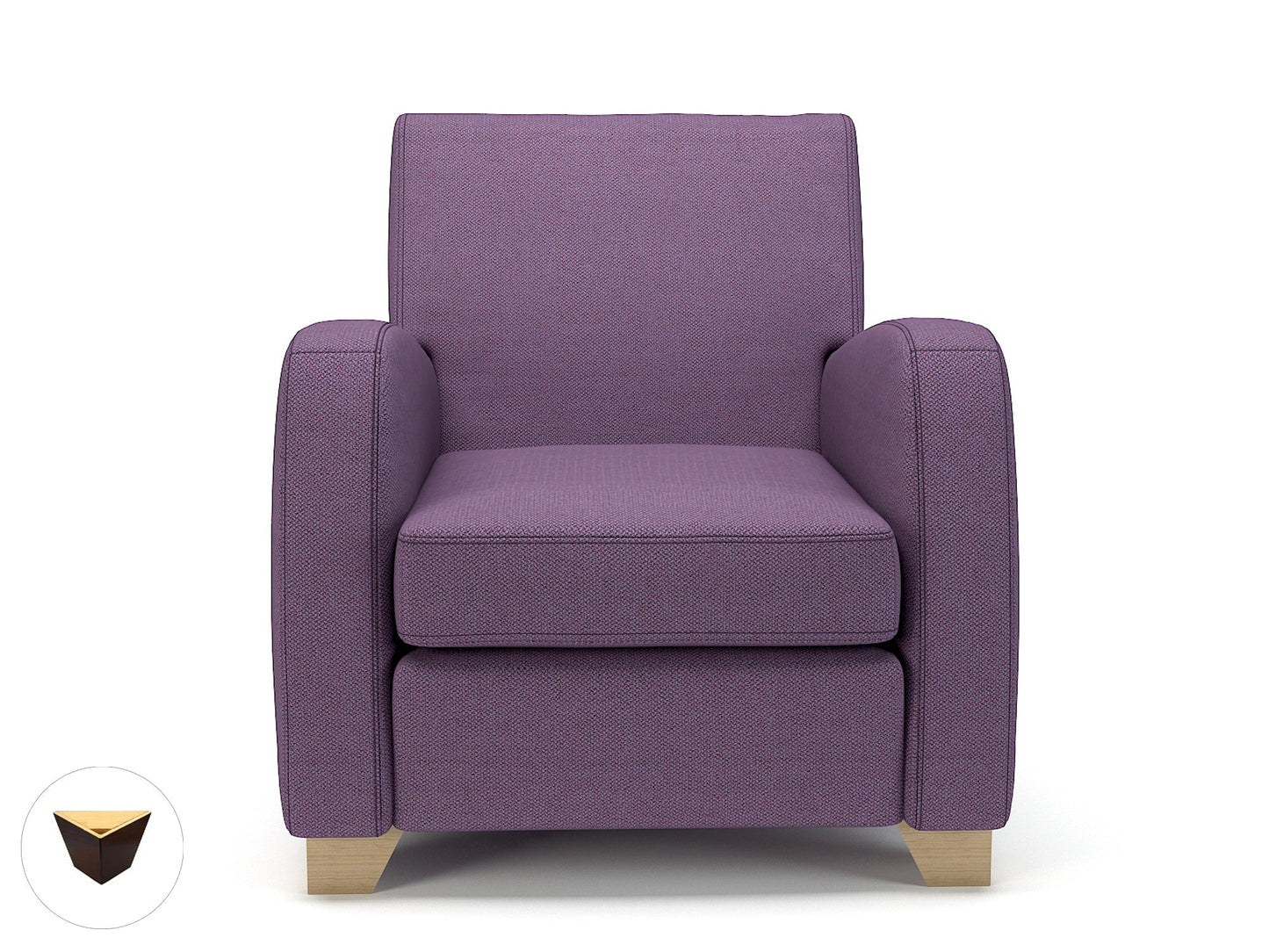 Wynne 81cm Wide Armchair in Camira Era Fabric