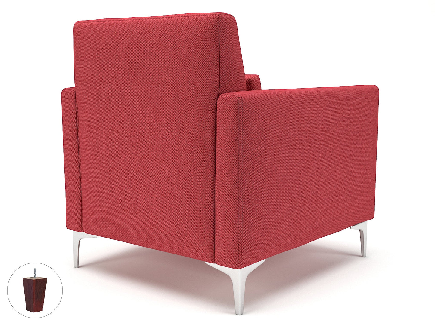 Roselle 90cm Wide Armchair in Camira Era Fabric