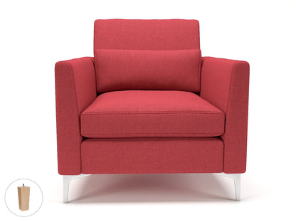 Roselle 90cm Wide Armchair in Camira Era Fabric