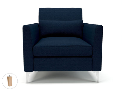 Roselle 90cm Wide Armchair in Camira Era Fabric