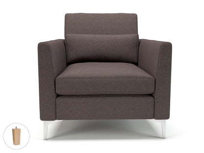 Roselle 90cm Wide Armchair in Camira Era Fabric