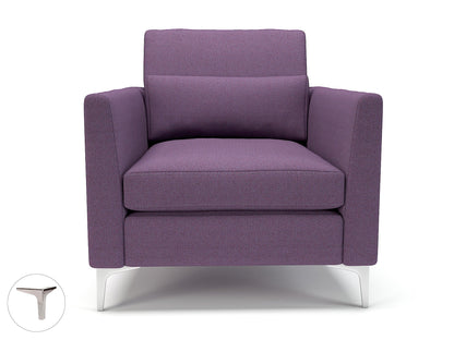 Roselle 90cm Wide Armchair in Camira Era Fabric