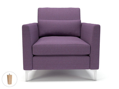 Roselle 90cm Wide Armchair in Camira Era Fabric