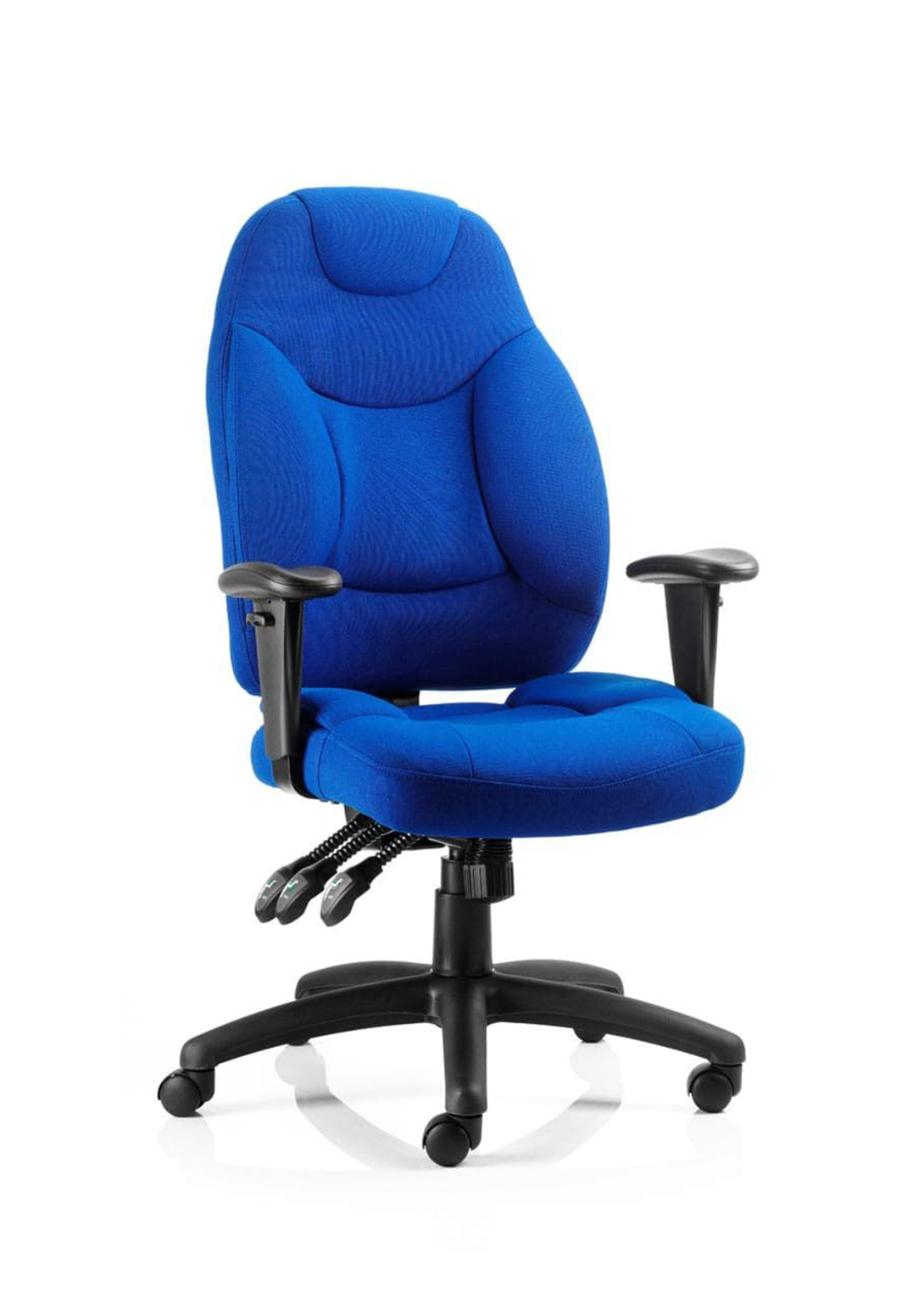 Galaxy Medium Back Task Operator Office Chair with Adjustable Arms