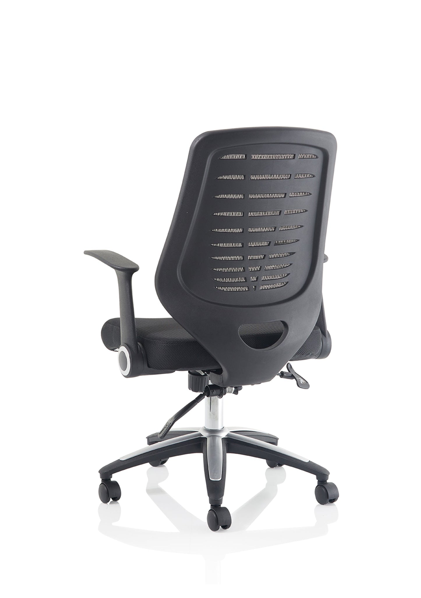 Relay Medium Mesh Back Task Operator Office Chair with Arms