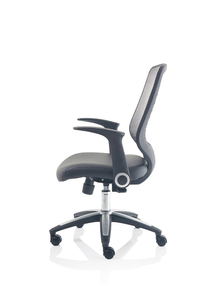 Relay Medium Mesh Back Task Operator Office Chair with Arms