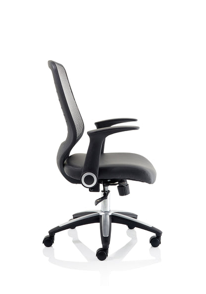 Relay Medium Mesh Back Task Operator Office Chair with Arms