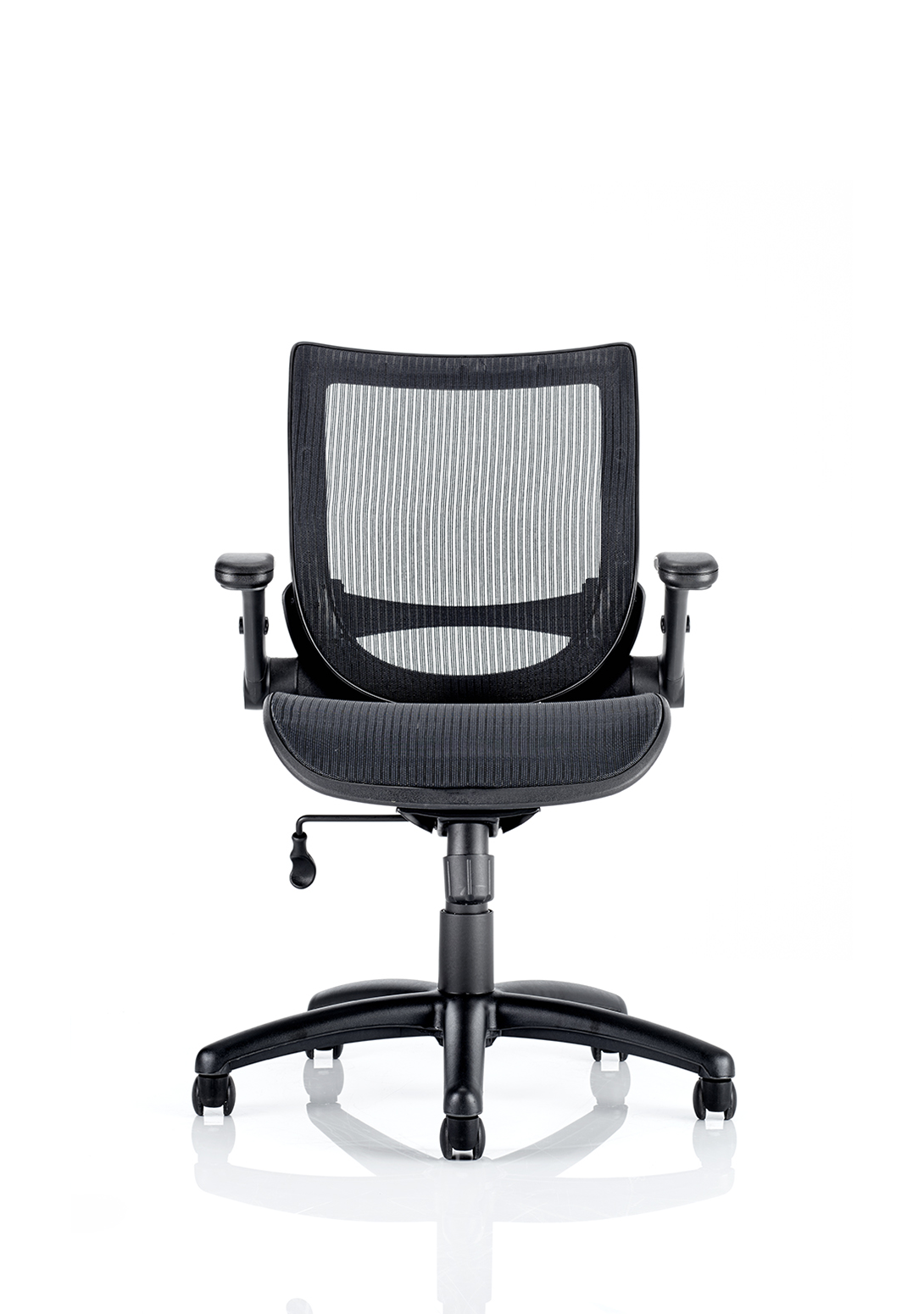 Fuller Medium Mesh Back Task Operator Office Chair with Folding Arms