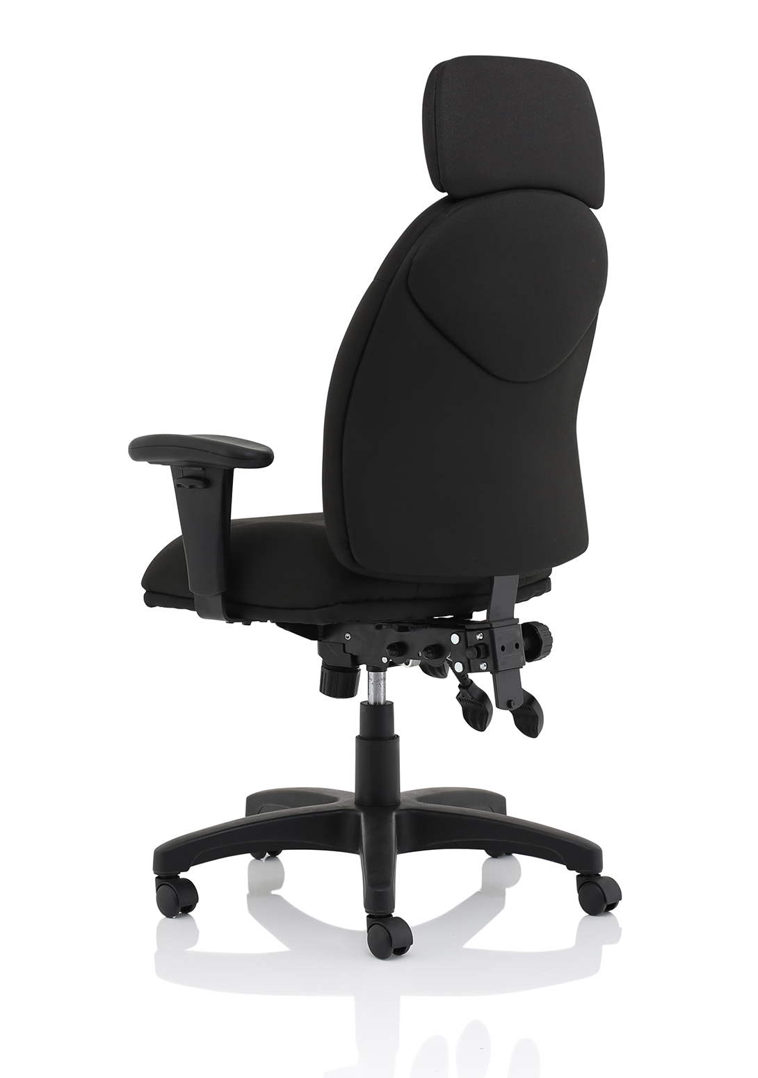 Jet High Back Black Fabric Task Operator Office Chair