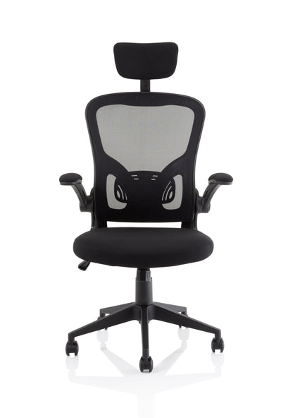 Ace Executive Mesh Chair With Folding Arms