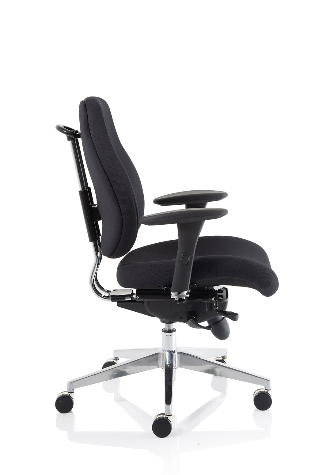 Chiro Plus High Back Ergonomic Posture Chair Black with Arms